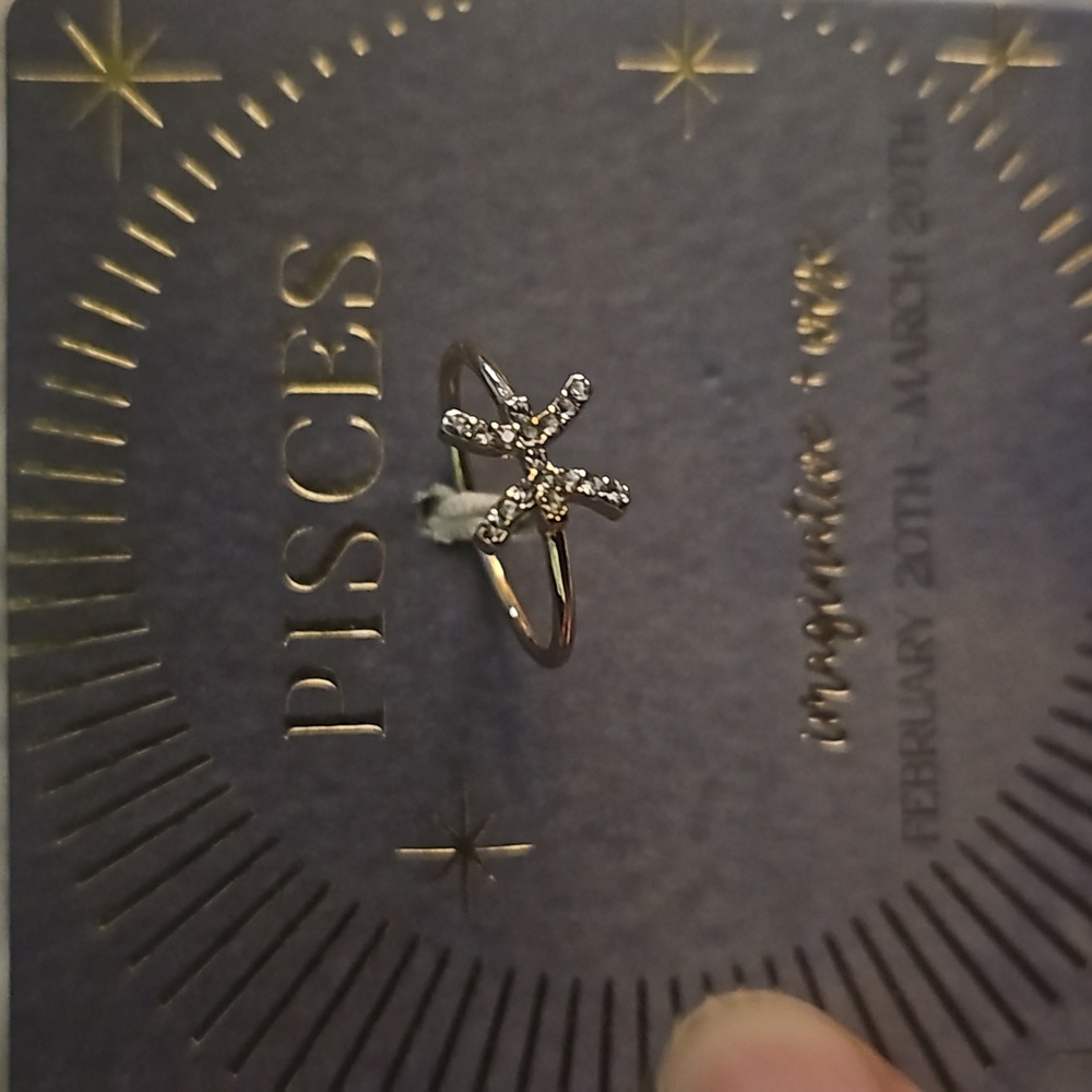 Pisces astrological ring - Picture 4 of 4